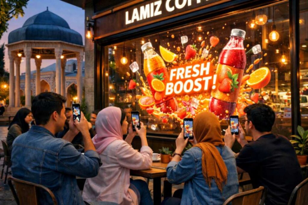 تجربه تبلیغات تعاملی با AR